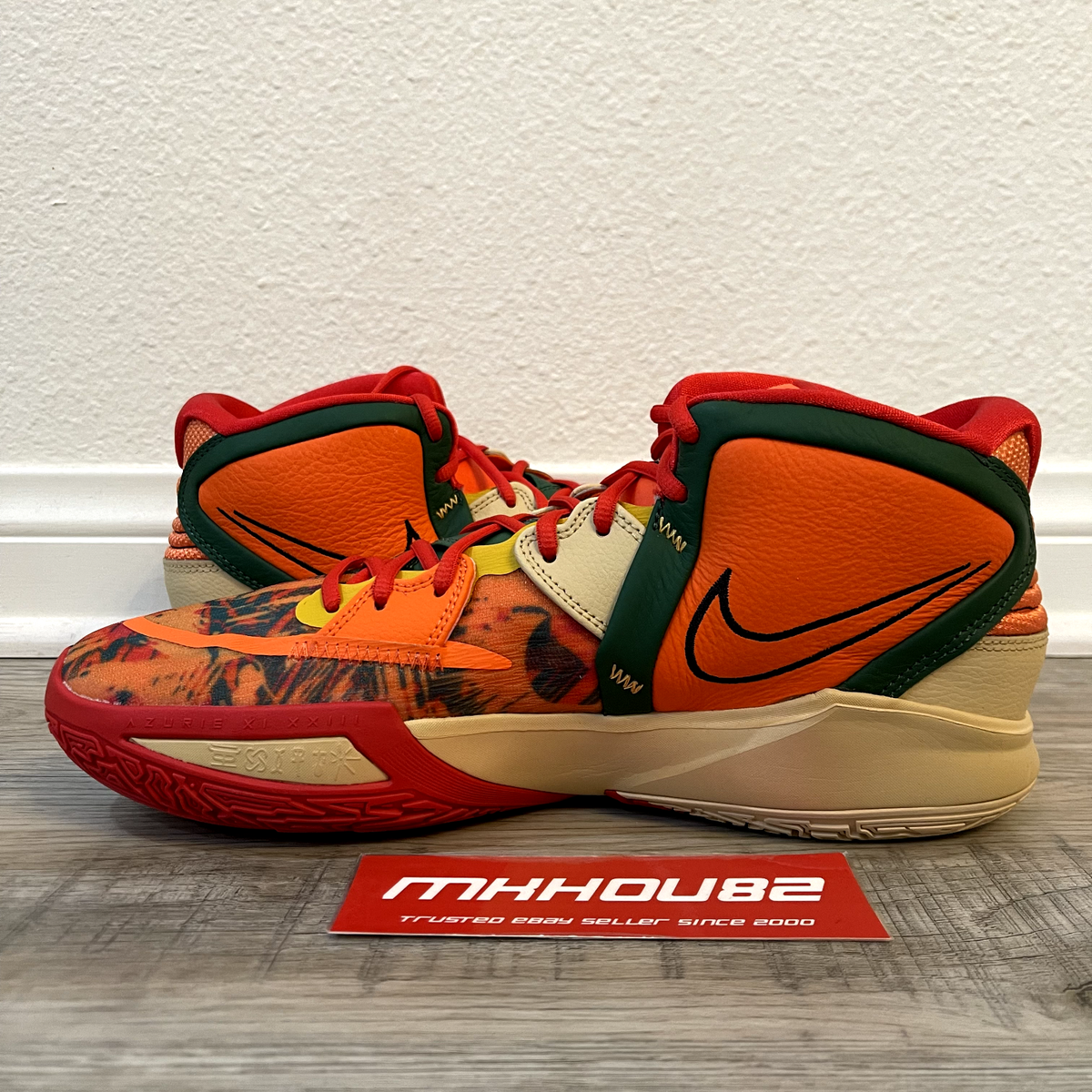 New Nike Kyrie 8 Infinity 1 People 1 World Shoes Orange
