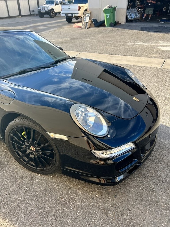 2005-2008 Porsche 911 Carrera 997.1 Chassis 991 Turbo S Style Light Bar Led Front Bumper Signal Light Drlledpor99705991tbcw