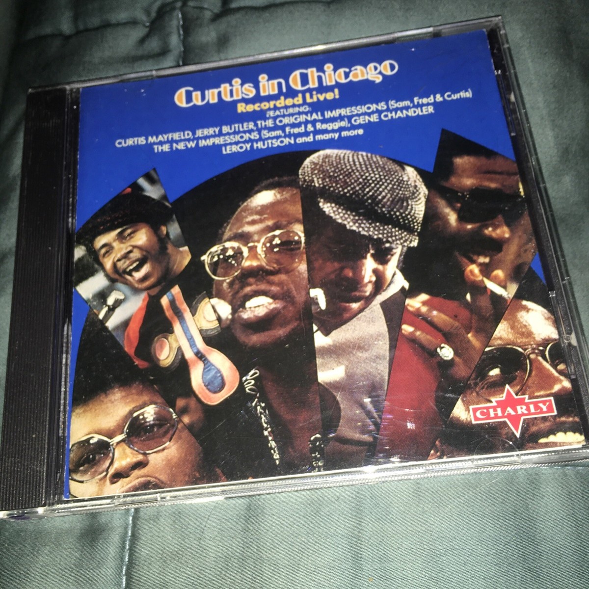 Curtis in Chicago by Curtis Mayfield (CD, Feb-1995, Charly Records 