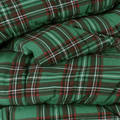 Trapunta Invernale Piumone Moderno Matrimoniale Fantasia Scozzese