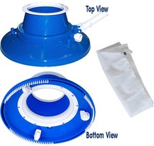  Swimming Pool Leaf Eater Gulper Vacuum w/Whe...