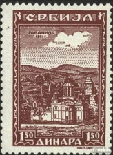 Serbia (German occ.WW2) 73 mint/MNH 1942 serbian. Kloester