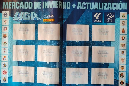 HOJA MERCADO DE INVIERNO + ACTUALIZACION 2024 2025 ⚽ LA LIGA ESTE PANINI 24/25 - Imagen 11 de 38