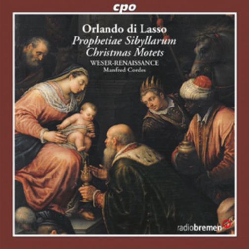 Orlando Di Lasso Orlando Di Lasso: Prophetiae Sibyllarum/Christmas Motets (CD)