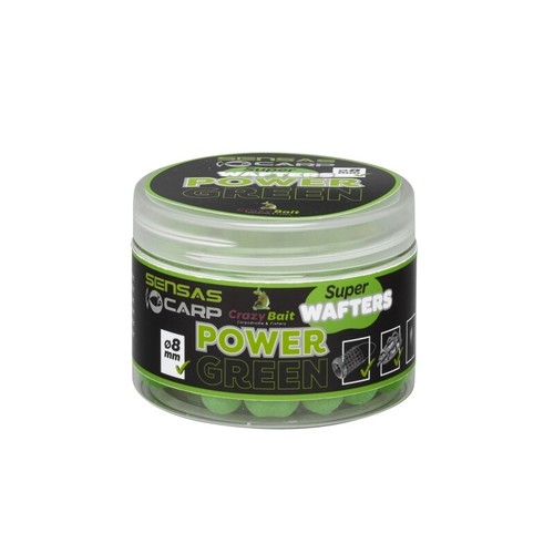 Sensas Super Wafters 8mm INNESCHI PER CARPA PESCA FEEDER BARATTOLO 80GR - Foto 5 di 6