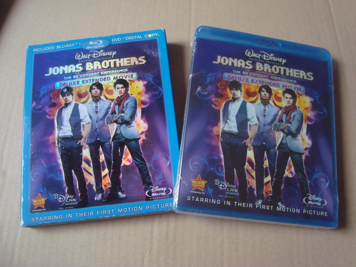 JONAS BROTHERS The 3D CONCERT EXPERIENCE blu-ray LIMITED slipcover