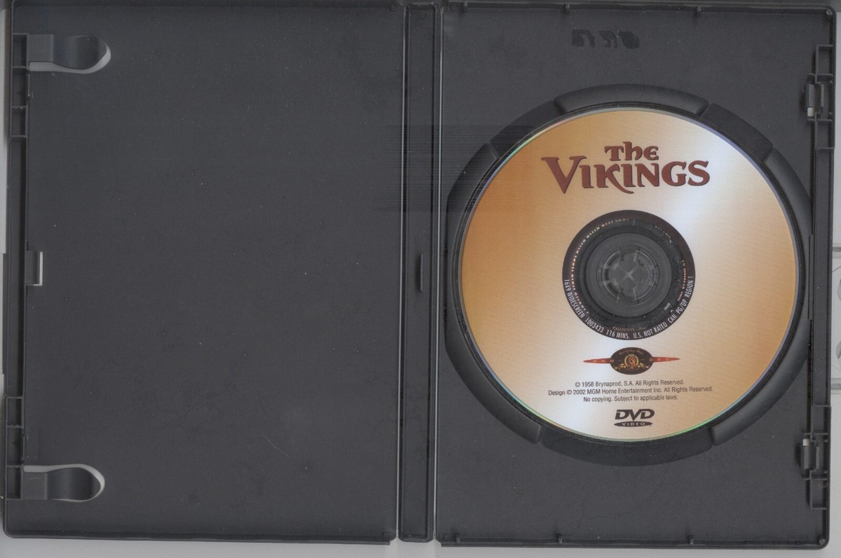 The Vikings (1958 WS DVD) Kirk Douglas Tony Curtis Janet Leigh