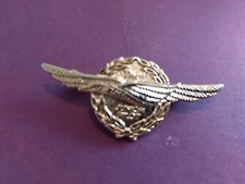 C/VINTAGE THAI AIRWAYS AIRLINE PILOTS WINGS AVIATION BADGE - JUNIOR PILOT
