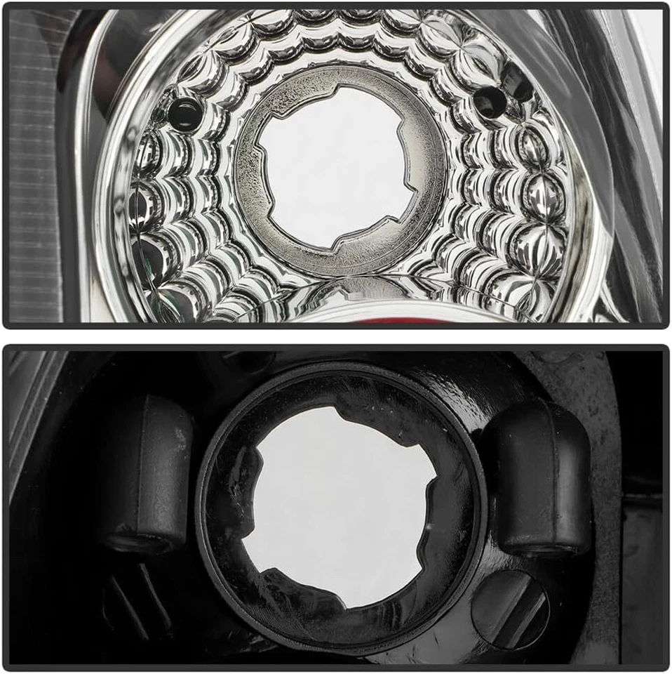 适用于 1996 - 1997 - 1998 - 1999 - 2000 丰田 4Runner 制动铬制尾灯左 + 右 — 第 4/4 张图片