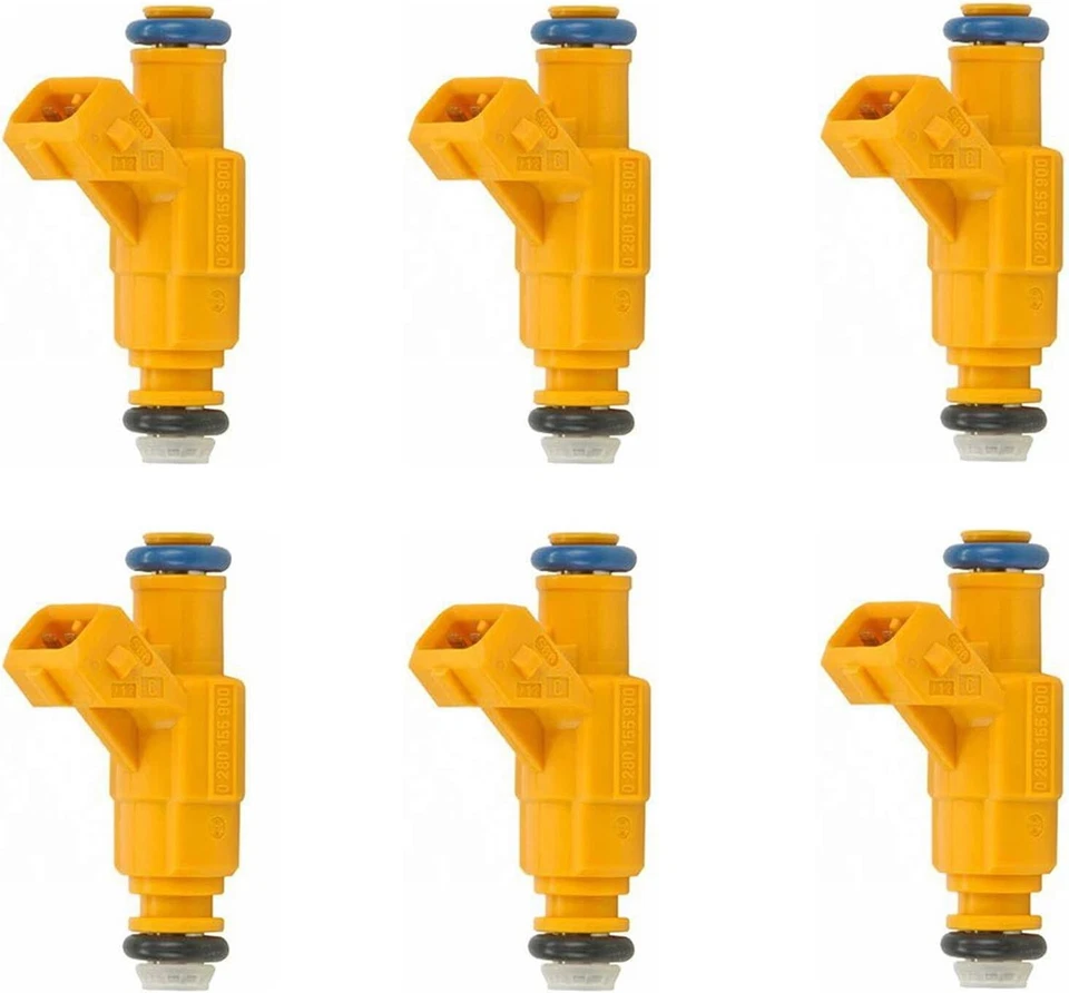 Nuevos inyectores de combustible Bosch 6X OEM PARA 1999-2001 4,0 L V6 #0280155900 Foto 3 de 4