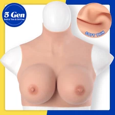 Avi Silicone Breast forms Breastplate Fake Boob for Crossdresser Transgender