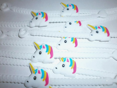 Restposten 60 x Armband *Einhorn* Geburtstag, Spielen, SALE! N 137