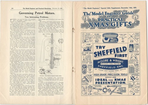 English Model Engineer & Practical Electrician Magazine - December 10, 1931 - Imagen 2 de 2