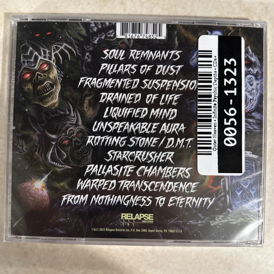 InFinite Psychic Depths by Outer Heaven (CD, 2023) Foto 2 de 2