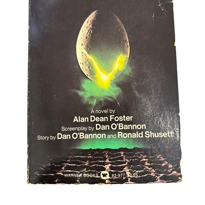 Alien Movie Novelization by Alan Dean Foster PB 1st Edition 4th