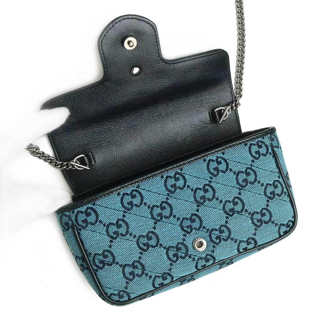 【GUCCI】SUPER MINI GG MARMONT BAG●476433DTDHD1523 GG Marmont mini bag in taupe leather | GUCCI® US