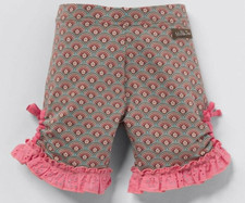 Matilda Jane Enchanted Garden Lucille Solid and Rainbow Print Shorties size 4