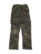 Wrangler Jeans Co Boys Green Cargo Pants 6