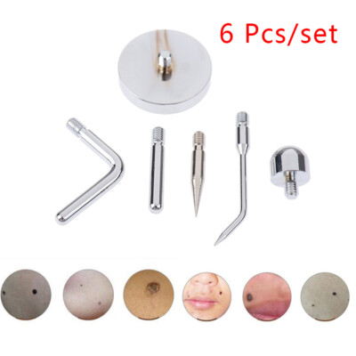 6Pcs/Set Replace Needles Mole Removal Plasma Pen Freckle Dark Spot Remover T-wy