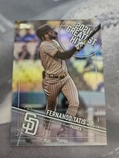 2022 Topps Series 1 Fernando Tatis Jr. 2021s Greatest Hits Blue #21GH-17 Padres