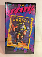 VHS R. L. Stine Goosebumps, A Night in Terror Tower, 1996
