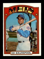 1972 Topps #181 Ed Kranepool   EXMT/EXMT+ X3702245