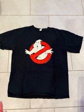 Vintage Ghostbusters Black Graphic T-Shirt