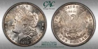 1878  Morgan Silver Dollar 8 Tail Feather CAC MS61