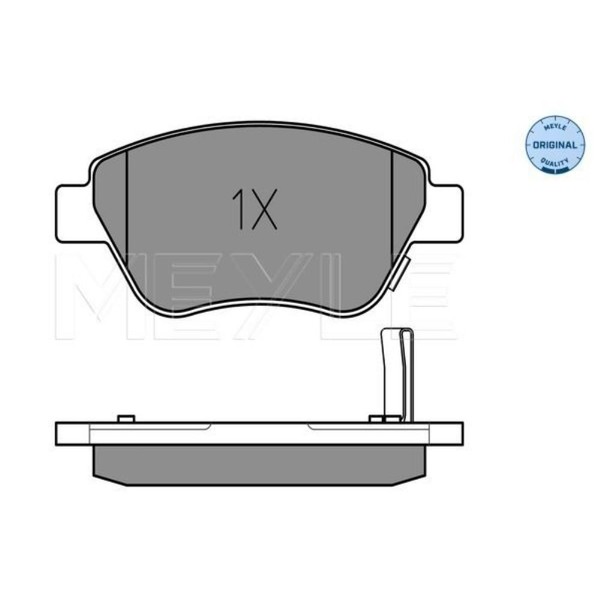 Meyle BremsbeläGe Vorne FüR Opel Corsa D Adam Vauxhall Corsavan MK III-image