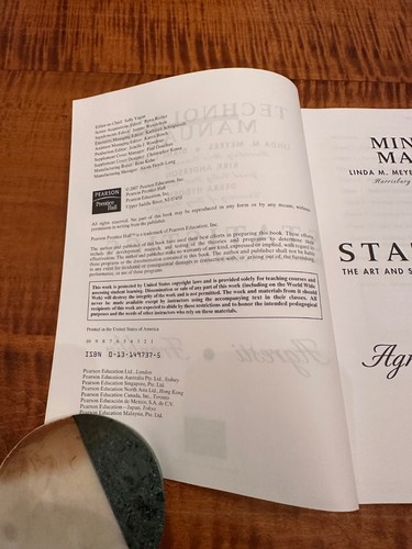 2 Manuals for "Statistics : The Art and Science of Learning from Data" - Picture 8 of 13