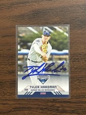 2022 Hudson Valley Renegades Tyler Hardman IP Signed Autographed 