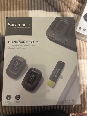 Saramonic Blink500 Pro B6 Dual Channel 2.4G Wireless Microphone System