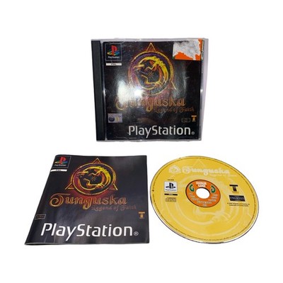 Tunguska Legend of Faith Exortus PlayStation PS1 PAL Komplett Hülle Handbuch Disc