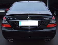 Heckspoiler passend für Mercedes-Benz S-KLASSE W221 2005-13 grundiert HECKFLÜGEL Heckspoiler passend für Mercedes-Benz S-KLASSE W221 2005-13 grundiert HECKFLÜGEL