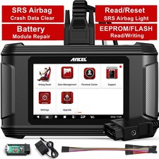 Ancel Ar500 Car Obd2 Scanner Air-bag Srs Crash Data Reset Battery Repair Eeprom
