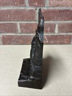 S, Robert Schwartz & Bro. Bronze Bookend Door Stop Knight On Horse Castle C-45 — photo 2