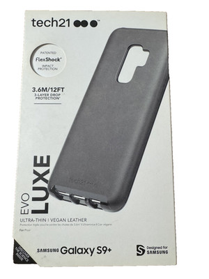 Tech21 Evo Luxe FlexShock Case for Samsung Galaxy S9+ - Black