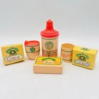 Vtg 1980s Cabbage Patch Kids Doll Accessories Lot: Soap, Cereal, Cookies, Cups