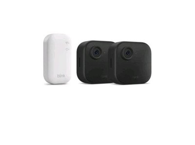 BLINK Outdoor Cam 4. Gen + Sync Modul Neueste Version 2er Set Sicherheitskamera