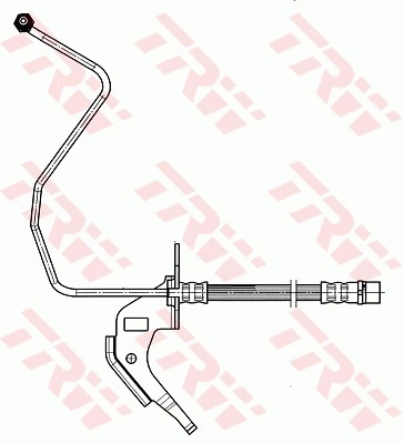 Bremsleitung TRW Automotive PHD564  für OE 13116134 - 13116134 - 13334948