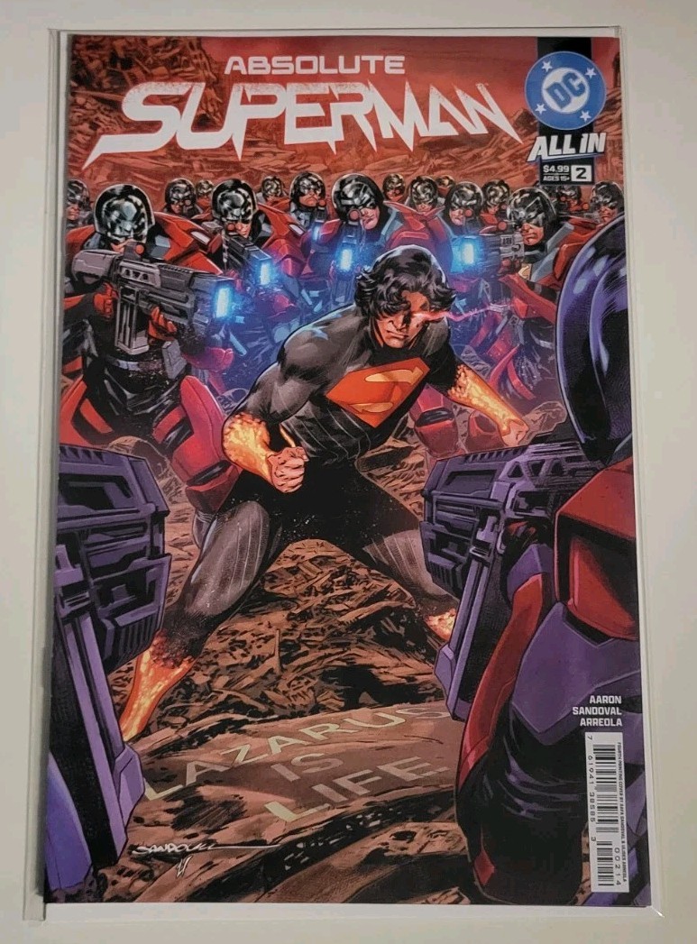 ABSOLUTE SUPERMAN #2 11/2025 VF+ FOURTH PRINTING DC COMICS | eBay