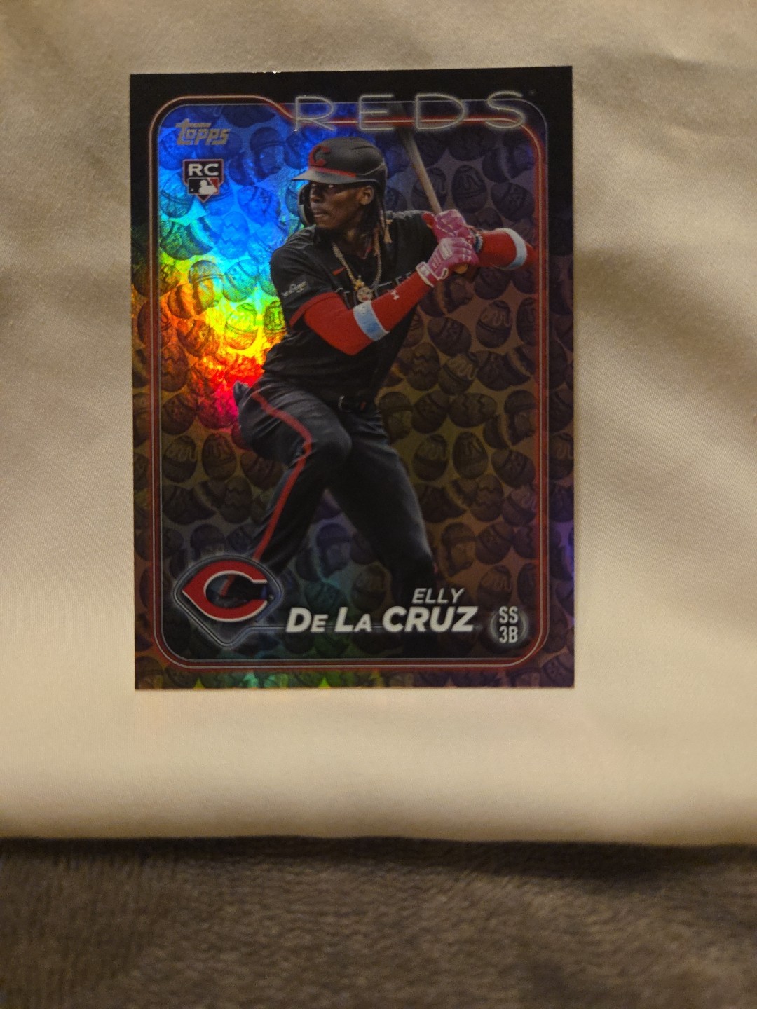2024 Topps Series 1 - Elly De La Cruz #141 Eggs (RC)