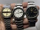 Lot of 3 Vintage Seiko 7009 & Citizen 4-281004 Automatic 17J & 21J Men's Watch