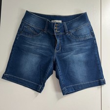 Royalty YMI WannaBettaButt Denim Shorts 12P Women’s USA Made 8” Inseam