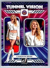2025 Donruss WNBA Cameron Brink Tunnel Vision #8 Los Angeles Sparks