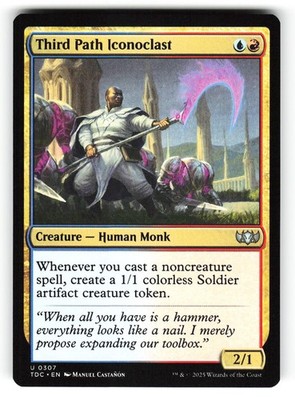 Third Path Iconoclast #307 (NM) (U) (TDC) Magic MTG