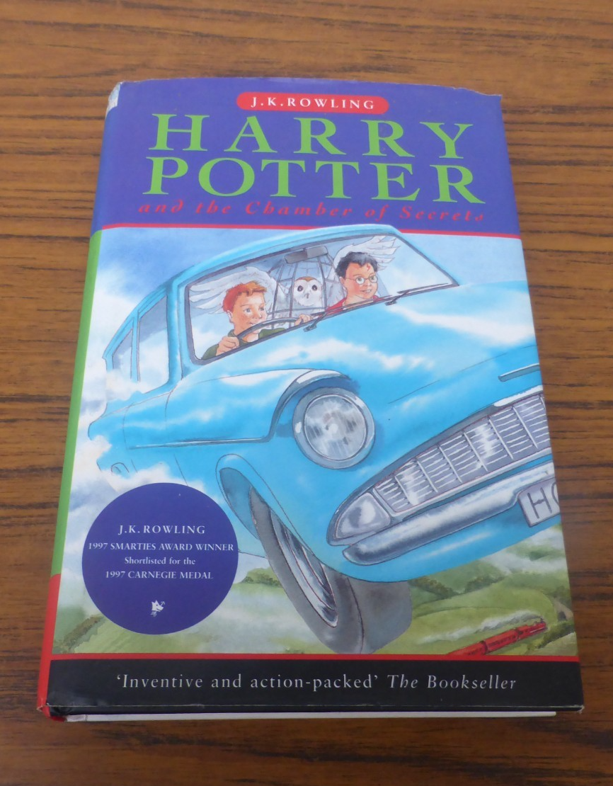 Harry Potter And The Chamber Of Secrets - First Edition 2nd Print - Ted Smart HB