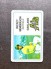 1981 Perma Graphics Rickey Henderson 35 Mint Centered