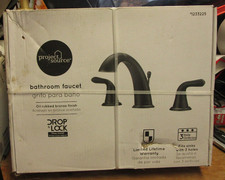 Project Source Bathroom Faucet Oil Rubbed Bronze finish 1233225