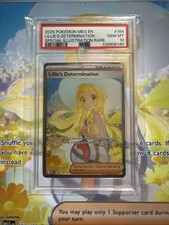 Lillie’s Determination 184 PSA 10 Mega Evolution on eBay